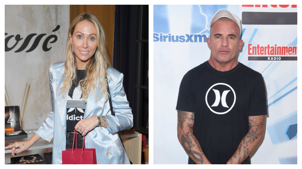 Tish Cyrus Says She Went to Therapy With Husband Dominic Purcell Two Weeks Into Dating