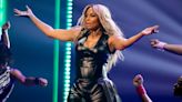 Ciara Puts Structured Spin on Leather Jumpsuit with Corsetry for ESPY Awards 2024 Performance