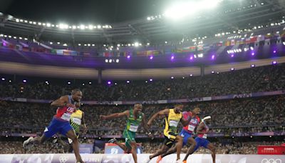 Everyone made the same Cars joke about Noah Lyles' photo finish win at the Olympics