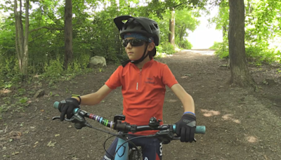 Cambridge kid biking 110 km for Terry Fox Foundation