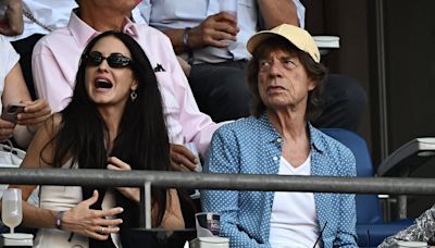 Mick Jagger, 81, joins girlfriend, 37, and son, 8, at the Olympics