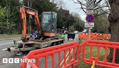 One-way system roadworks paused for Easter weekend