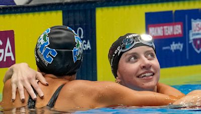 Douglass wins 100 free at US swim trials, Manuel relegated to relay with fourth-place finish