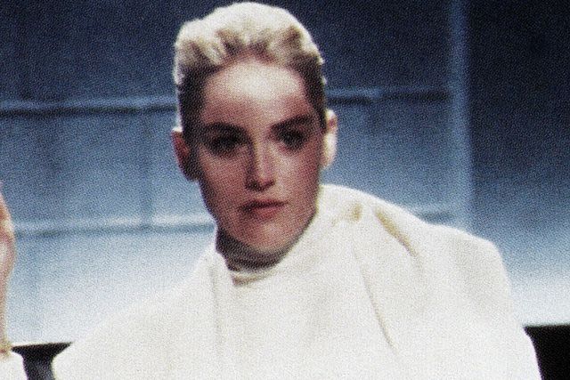 Sharon Stone pays tribute to iconic “Basic Instinct” scene with sexy lingerie photo: 'Basically yours'