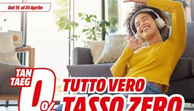 Mediaworld: acquista ora, e comincia pagare ad AGOSTO!