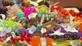 Beads in every shape, size and material you can imagine at the Whole Bead Show