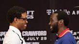 Errol Spence Jr and Terence Crawford leave crowd in laughter with ‘fishing’ analogy