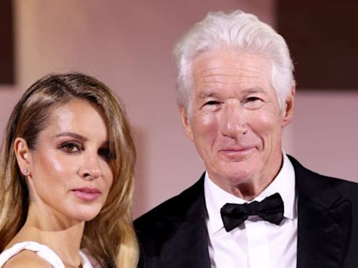 Richard Gere Literally Bows Down to Wife Alejandra Silva in Glamorous Red Carpet Photos