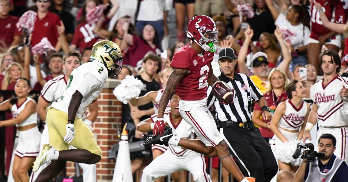 Ryan Williams Calls DeVonta Smith his Favorite Alabama Receiver of All Time