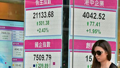 港股重上21000 成交破5000億新高 北水交投逾千億淨買120億 恒指第三季升3400點