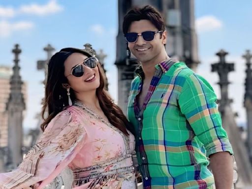 Divyanka Tripathi and Vivek Dahiya recreate Shah Rukh Khan-Kajol starrer DDLJ's iconic song in Switzerland; WATCH