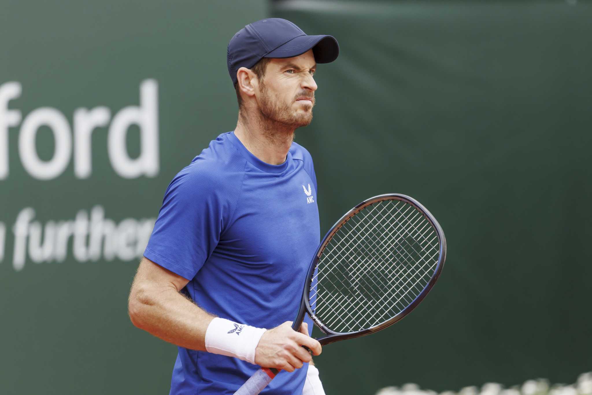 With Djokovic awaiting the winner, Murray trails Hanfmann at rain-hit Geneva Open