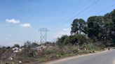 Convierten orilla de la carretera Cholula-Calpan en tiradero