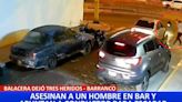 Barranco: asesinan a hombre en bar y apuntan con arma a conductor para escapar