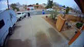VIDEO: Thieves steal travel trailer from driveway of northeast Albuquerque home