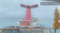 Rough waters cause scare aboard Carnival cruise