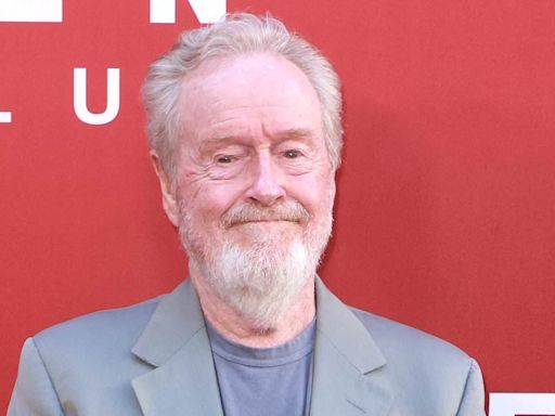 Ridley Scott makes red carpet appearance at Alien: Romulus premiere