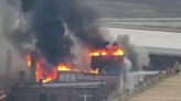 Fire rips through two of Buffalo's oldest buildings in the Cobblestone District