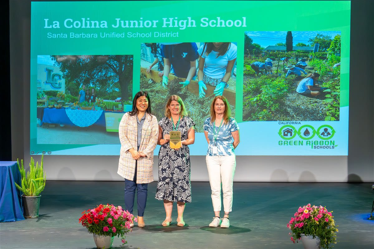 La Colina Junior High named California Green Ribbon School