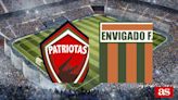 Patriotas vs Envigado: estadísticas previas y datos en directo | Liga BetPlay II 2024