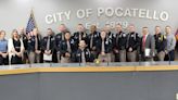 Pocatello police host ceremony to honor retiring officer, present awards for lifesaving efforts