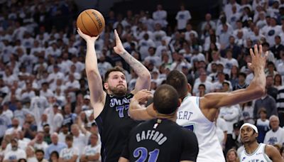 Luka Doncic jokes he was "speaking Slovenian" to Rudy Gobert, not cursing at him