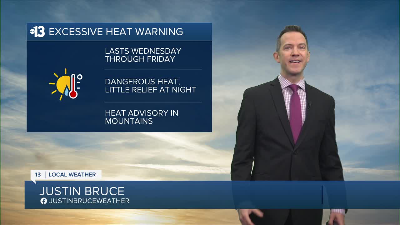 Heat Warning Starts Wednesday