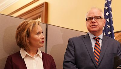 Tim Walz and wife Gwen reveal son Gus' secret health battle