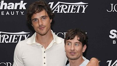 “Saltburn” Reunion! Jacob Elordi and Barry Keoghan Pose Together at the Toronto International Film Festival