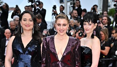 Cannes-Jury im Glitzer-Partnerlook auf dem roten Teppich