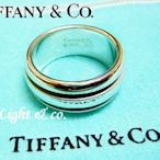 【Light & co.】專櫃真品已送洗 TIFFANY & Co 925 純銀 圓 1837戒指 atlas