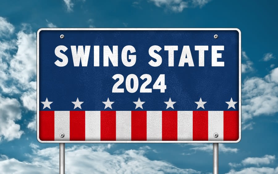 What are the battleground states for the 2024 Presidential Election?