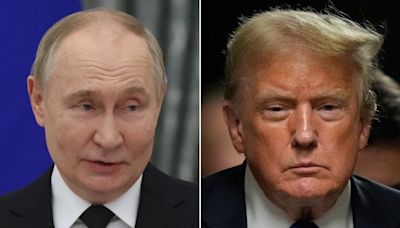 Putin says it's 'obvious' that Trump's conviction is the result of 'an internal political struggle' in the US