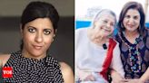 Zoya Akhtar gives a heartfelt tribute to aunt Menaka Irani: 'You shaped my life in ways I will be eternally grateful for' | Hindi Movie News - Times of India