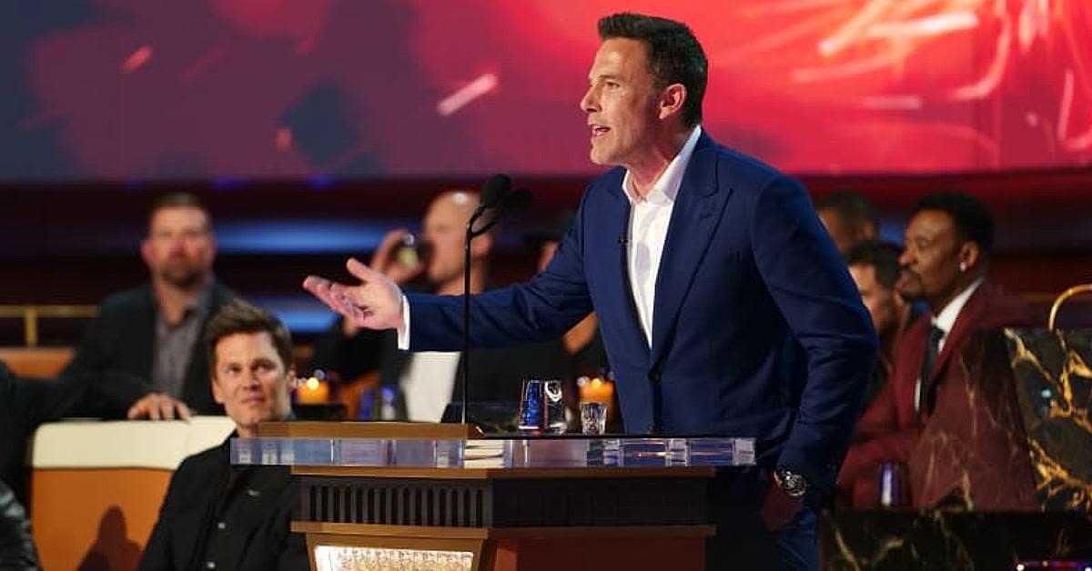 Julian Edelman and Drew Bledsoe Slam Ben Affleck's 'Weird' Speech at Tom Brady's Roast: 'What Is He Talking About?'