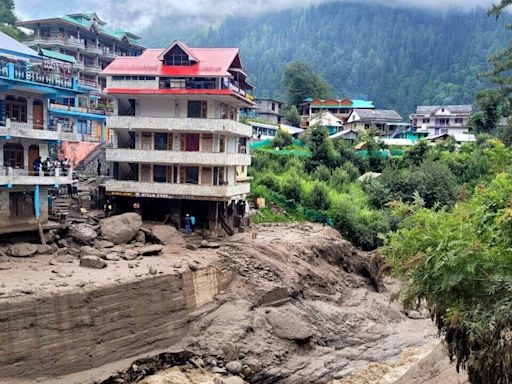 Flash flood in Himachal Pradesh’s Kullu washes away footbridge and 3 shops; details here | Today News