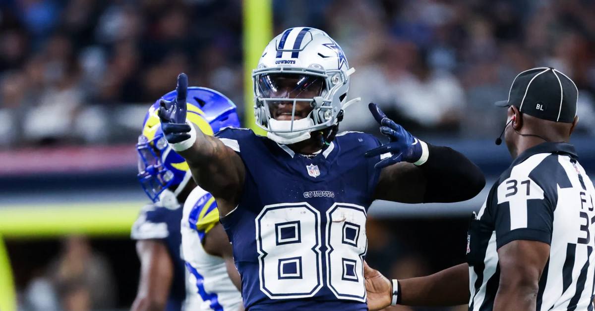 Lamb's Ranked Top-5 WR, Shows Importance to Cowboys