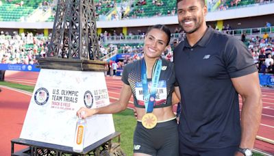 Who is Olympic hurdler Sydney McLaughlin's husband?
