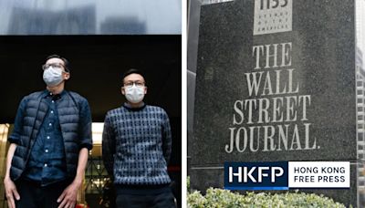 WSJ urges sanctions on Hong Kong leaders after journalist convictions; security chief decries ‘fact-twisting’