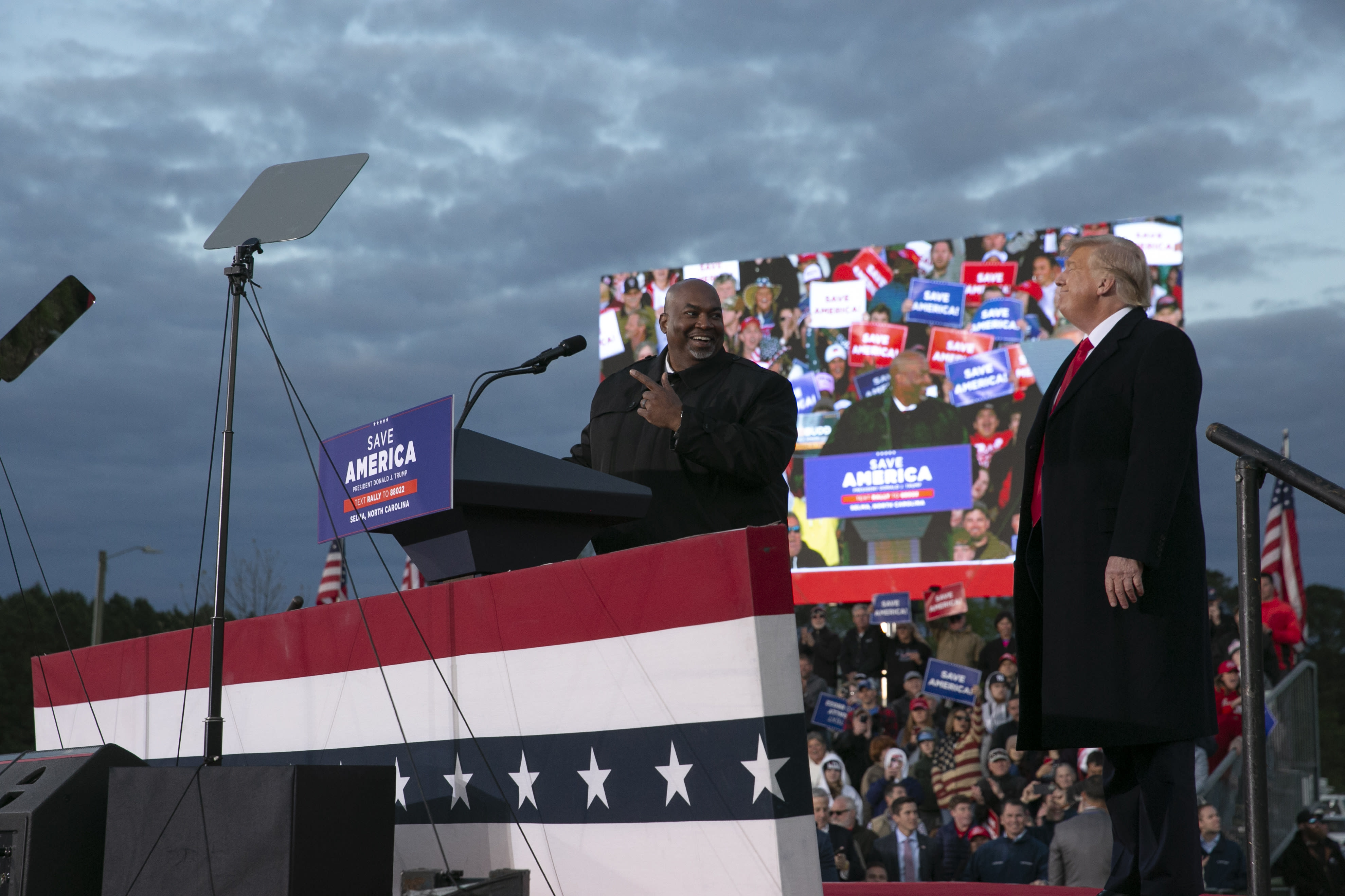 Donald Trump breaks silence on Mark Robinson