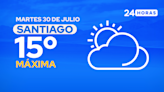 El tiempo en Santiago: martes 30 de julio de 2024