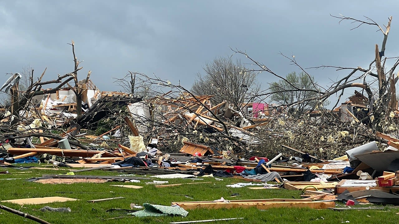 WATCH: Tornadoes tear across America's heartland, leaving catastrophic destruction in multiple states