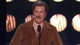 Will Ferrell reprises Ron Burgundy to roast Tom Brady: 'You’ll always be remembered as Eli Manning’s bitch'