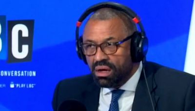 Home secretary James Cleverly admits he has ‘no idea’ how many people are on Bibby Stockholm