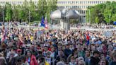 Thousands rally in Slovakia to protest a controversial overhaul of public broadcasting