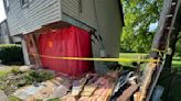 Man, young daughter inside when car slammed into Greensburg home