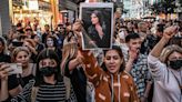 Photos Show Widespread Protests In Iran Over Kurdish Woman's Death
