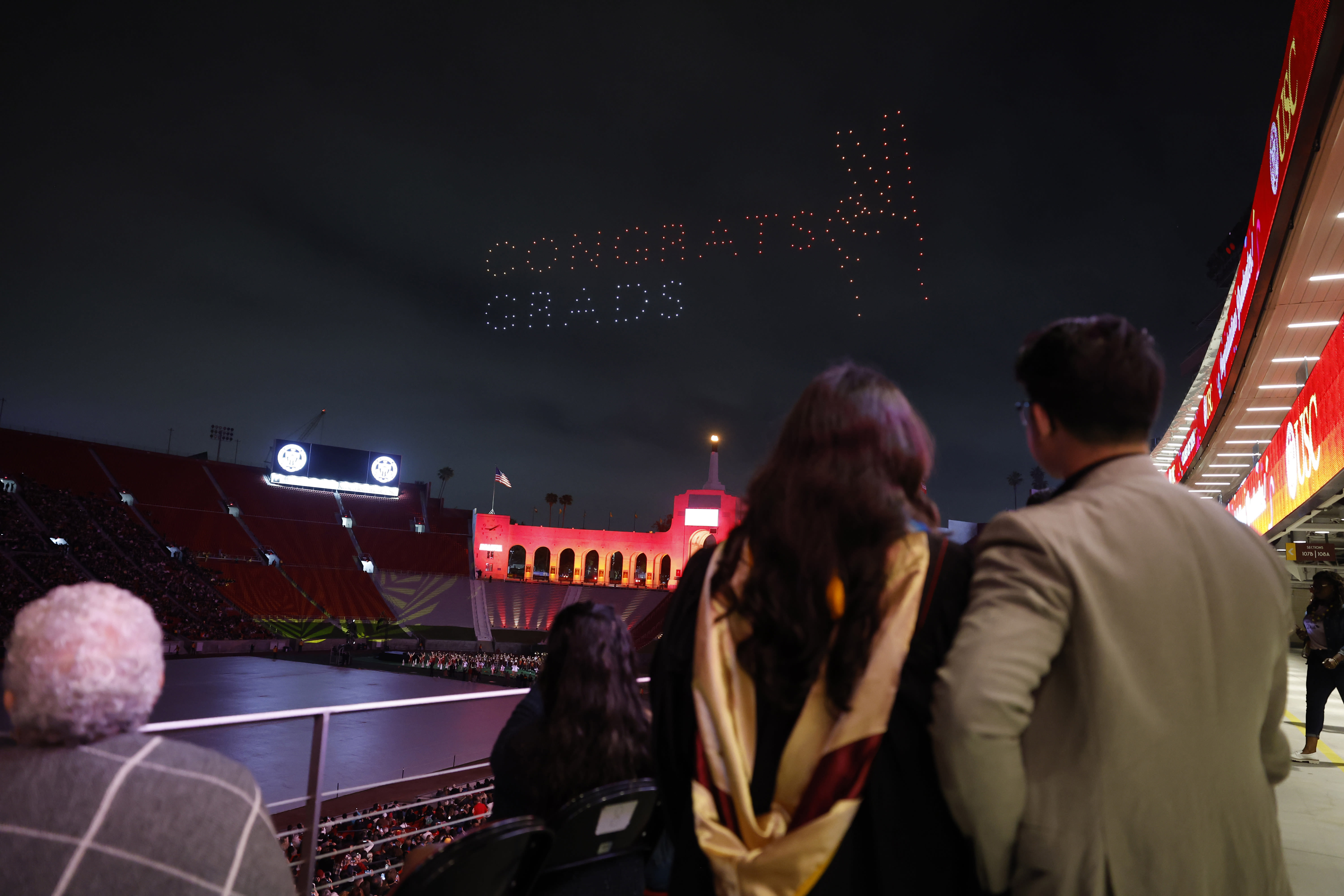 Silenced USC valedictorian walked the stage and the crowd reaction was anything but