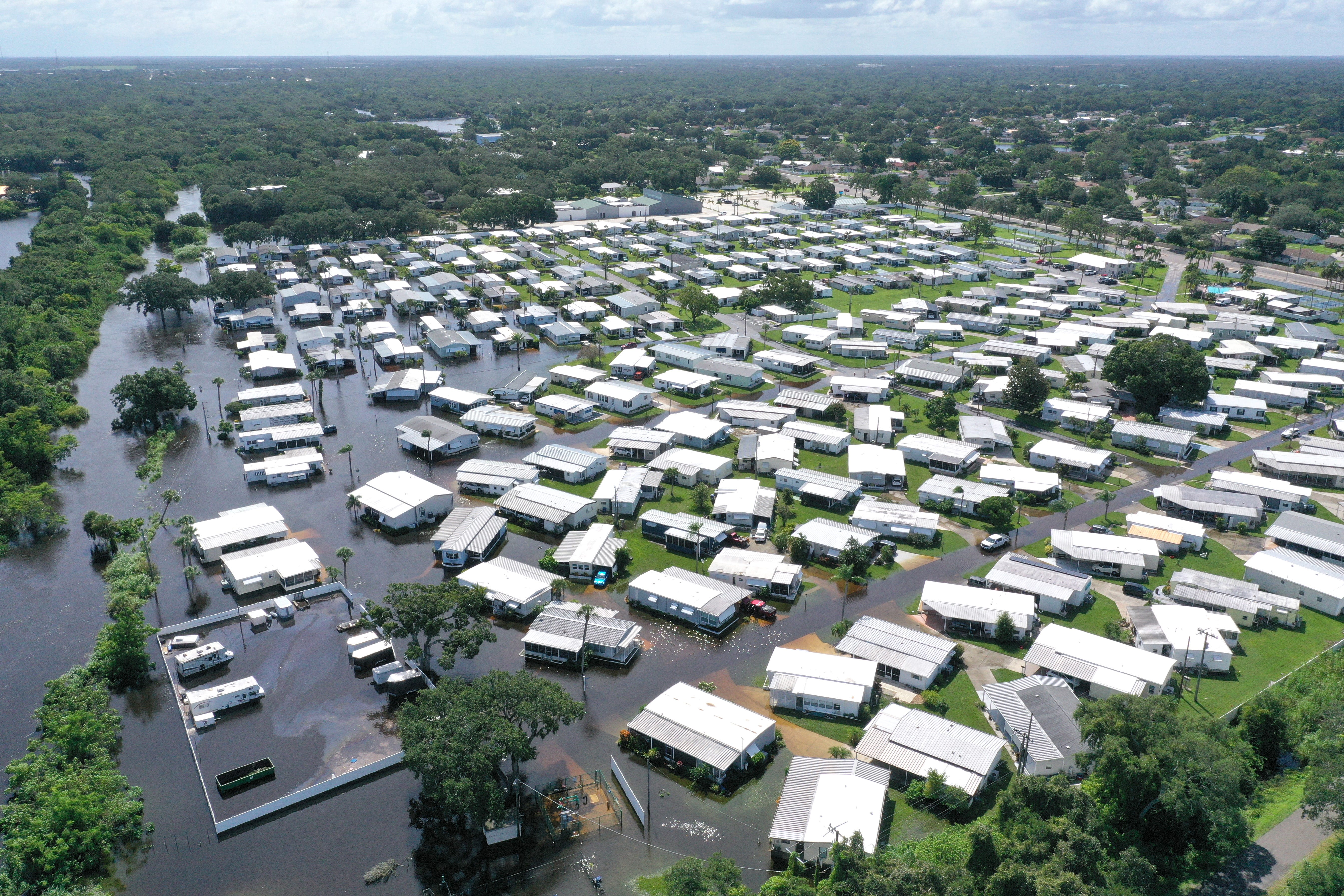 Sarasota County water levels expected to recede over next few days after Debby floods