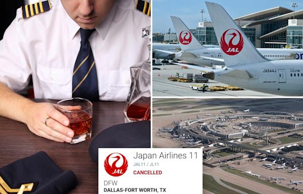 Air Japan flight from Dallas to Tokyo canceled after cops break up all-night party where pilot was drinking